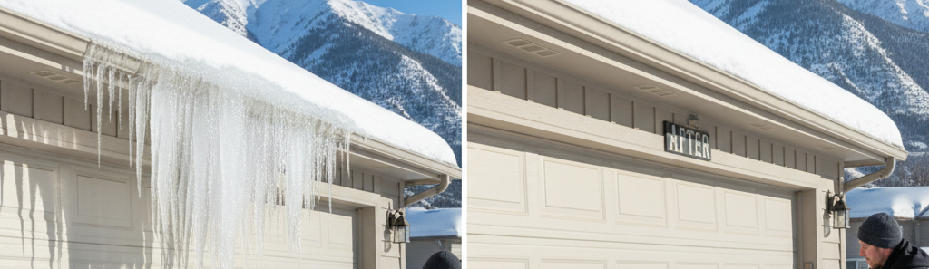 Colorado garage door winter maintenance tips