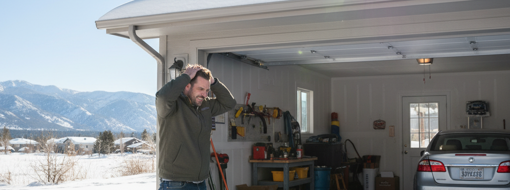 Garage door safety sensor troubleshooting steps